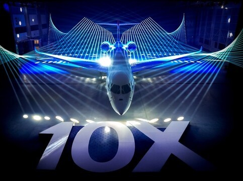 Art in Motion: Dassault’s Falcon 10X