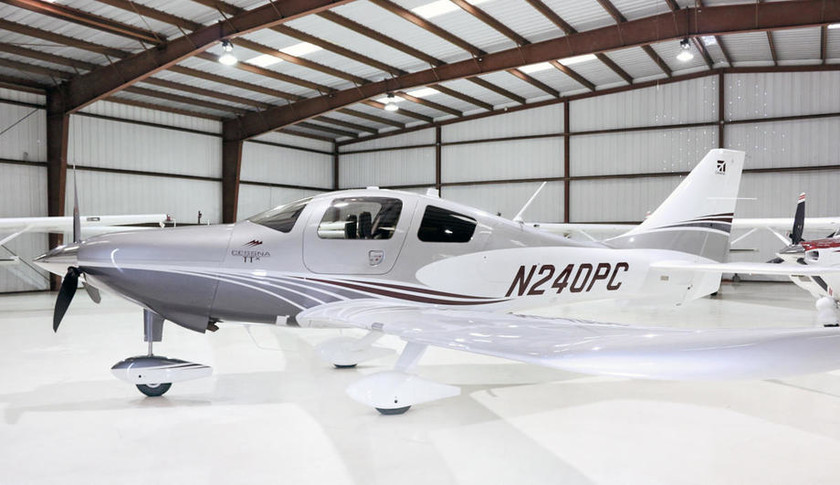 Cessna TTx In Hangar