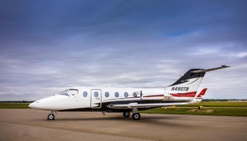 2000 Beechcraft Beechjet 400A side view