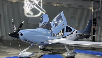 Cirrus SR22T G6 GTS In Hangar