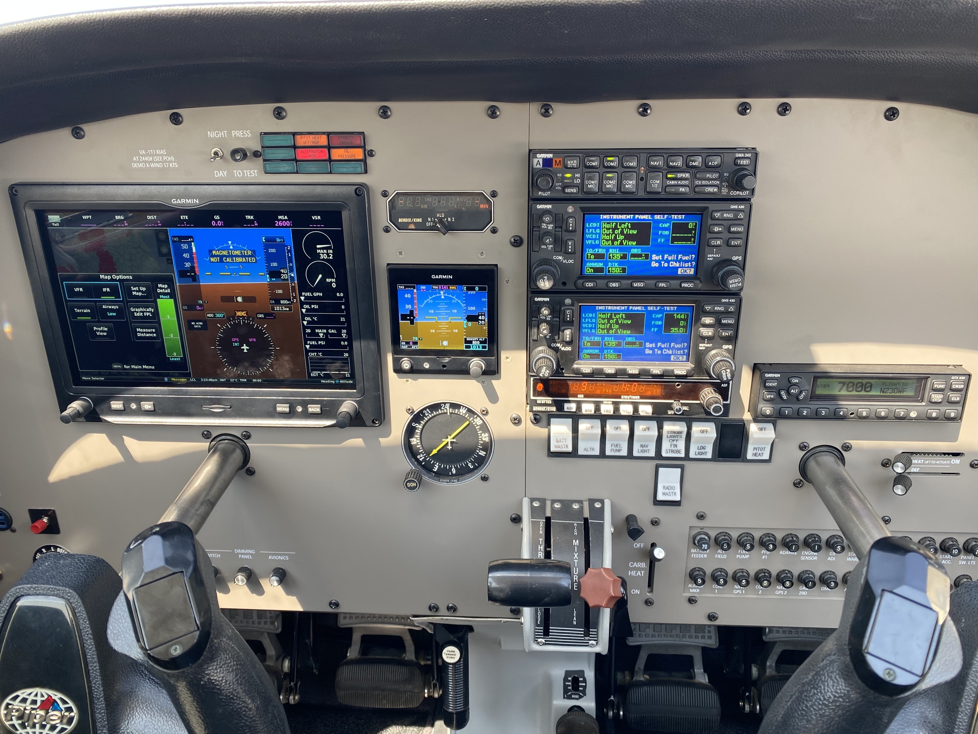 2011 Piper Cherokee Warrior For Sale England, UK. 2510 hrs. AvBuyer