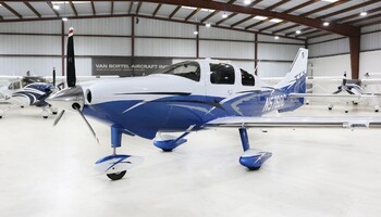 Cessna TTx In Hangar