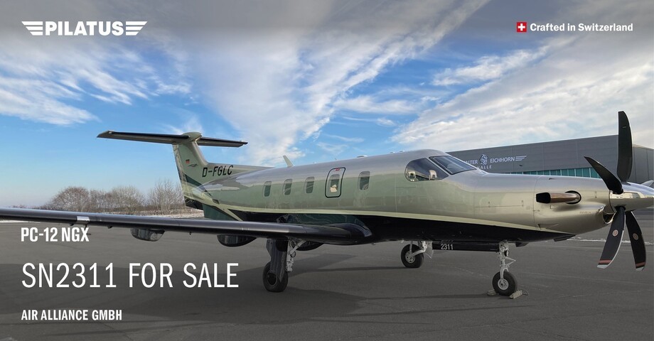 Pilatus PC-12 NGX 模型 元箱付き