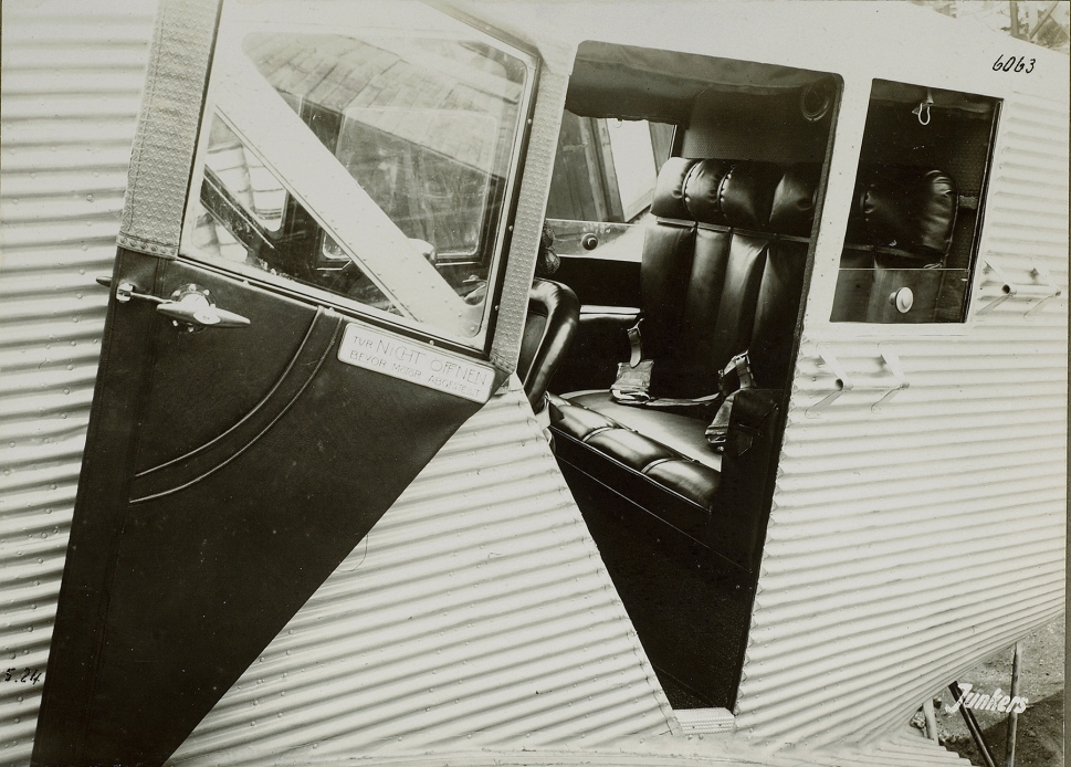 Junkers F 13 Original Interior Photo